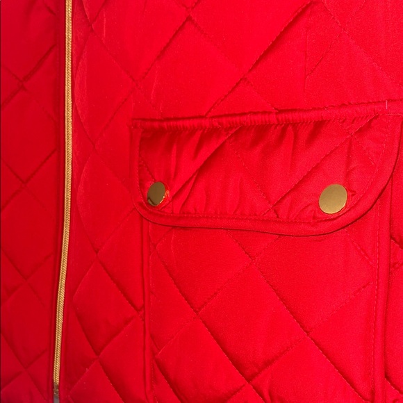 St. John's Bay XXL Women’s Red Preppy Quilted Vest #preppy #chic - Picture 6 of 9